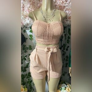 Women's Peach Shorts